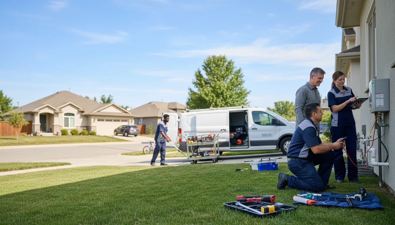 Tankless water heater service in Karnes City, TX